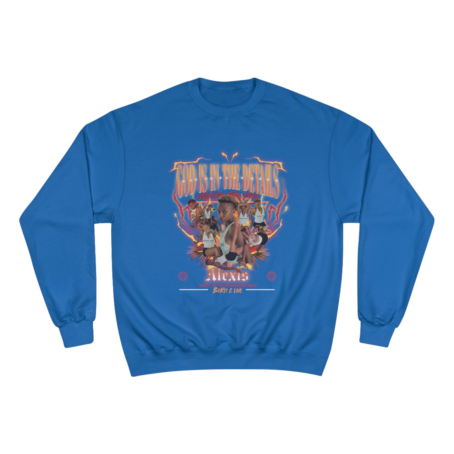 Graphic Champion Sweatshirt - God Is In The Details Crewneck