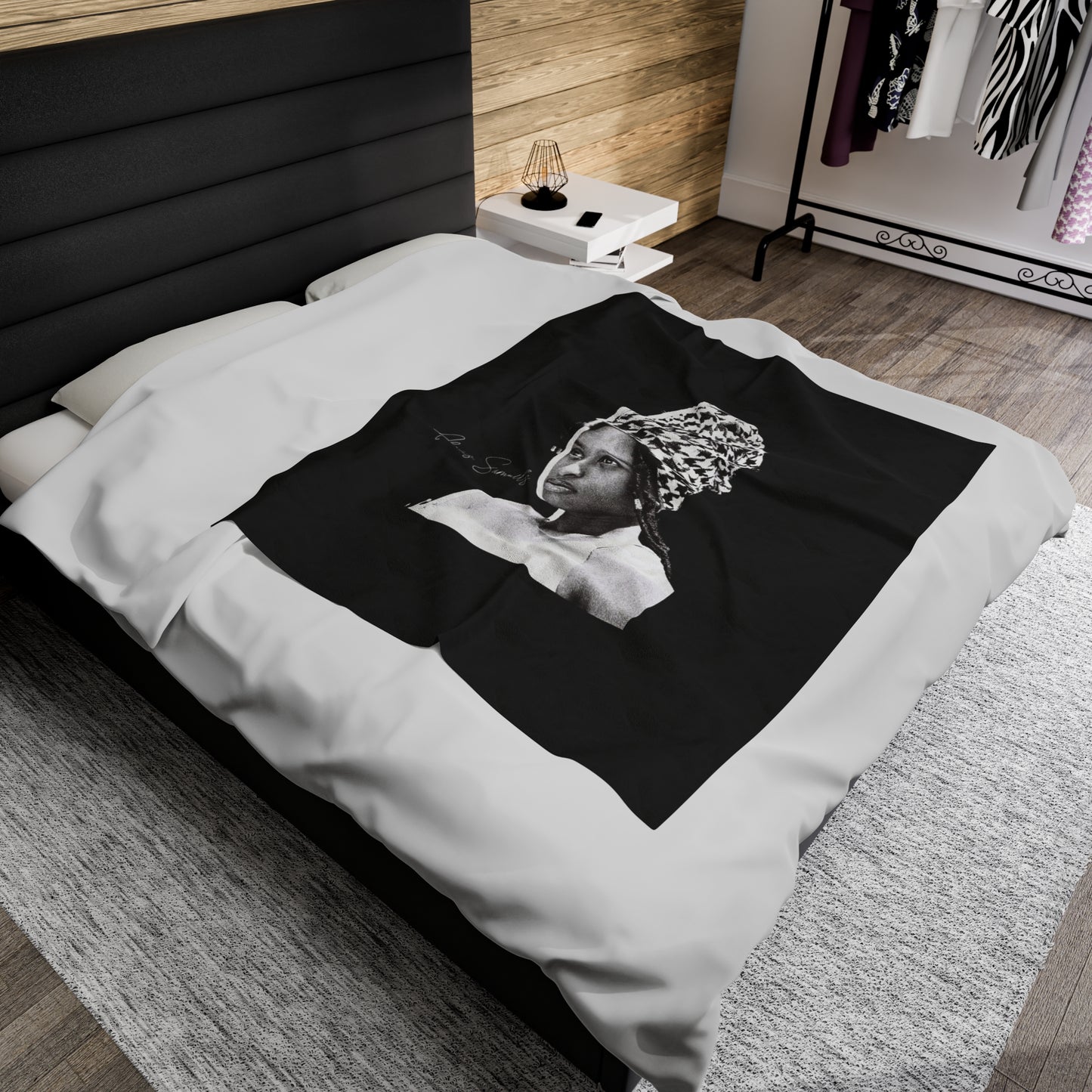 Badu Dreams Velveteen Plush Blanket