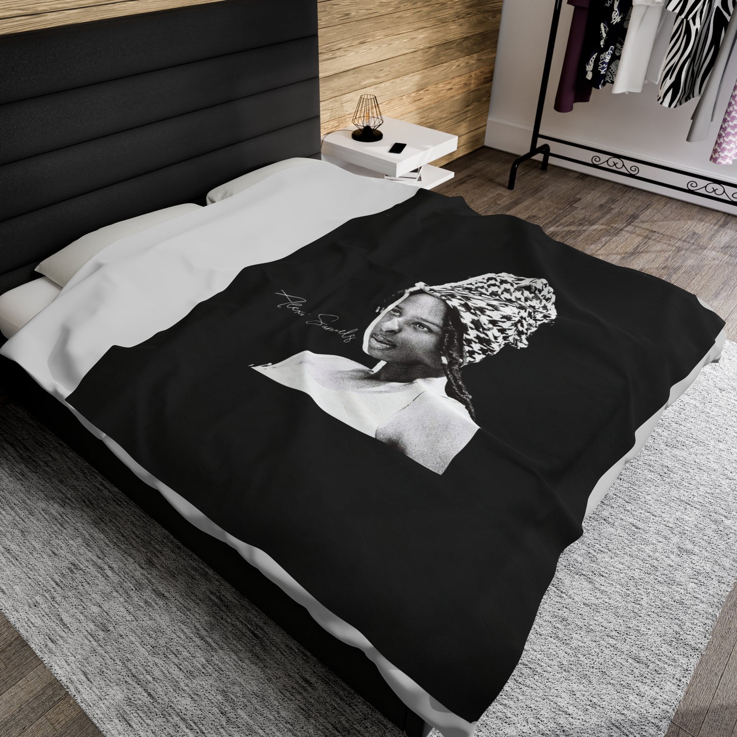 Badu Dreams Velveteen Plush Blanket